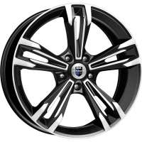 K&K Каррера 7x18 / 5x114,3 ET35 DIA67,1 Алмаз черный