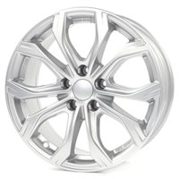 Alutec W10 8x18 / 5x120 ET40 DIA72,6 Polar Silver