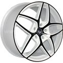 YST X-19 7x18/5x114.3 ET40 D66.1 w+b