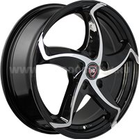 NZ F-17 6,5x16/5x112 ET46 D57,1 BKF