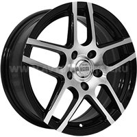 Alcasta M37 7x17/5x115 ET45 D70,1 BKF