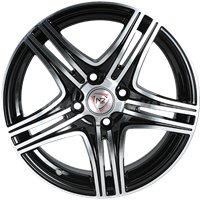 NZ F-6 7x17/5x105 ET42 D56,6 BKF