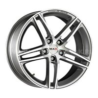 MAK Variante 8x17/5x112 ET45 D66,4 Hyper Silver Mirror Face