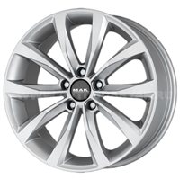 MAK Wolf 7x17/5x112 ET54 D57.1 Silver
