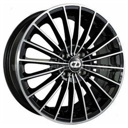 OZ 35 Anniversary 8x18/5x108 ET27 D75 Black + Diamond Cut