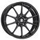 Sparco Assetto Gara 7x17/5x100 ET38 D63,3 Matt Black