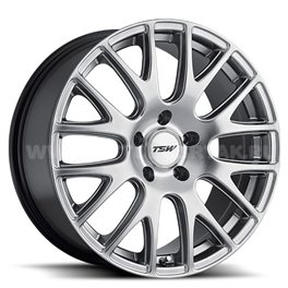 TSW Mugello 8x18/5x112 ET45 D72 Hyper Silver