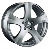 OZ 5 Star 7x17/5x114.3 ET45 D75 Metal Silver