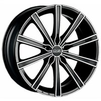 OZ Lounge 10 8x18/5x100 ET35 D68 Metal Silver Diamond Cut