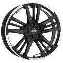 ATS Prazision 7.5x17/5x112 ET45 D70.1 Racing Schwarz Doppel Hornpoliert