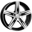 K&K Андорра 7x17/5x110 ET40 D65.1 алмаз черный