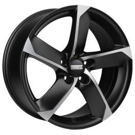 Fondmetal 7900 9x20/5x130 ET52 D71.6 Mat Black Polished