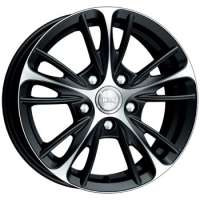 K&K Мулен Руж 5,5x14 / 4x98 ET35 DIA 58,5 Алмаз черный