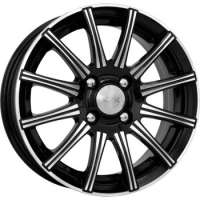 K&K Сиеста 5.5x14/4x98 ET35 D58.5 алмаз черный