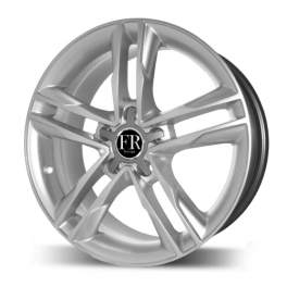 FR replica A5578 8x18/5x112 ET28 D66.6 Silver