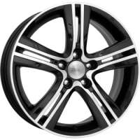K&K Борелли 6.5x16/5x100 ET42 D57.1 алмаз черный