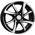 K&K Игуана 6.5x15/4x98 ET38 D67.1 алмаз черный
