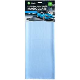 Салфетка GRASS из микрофибры для стекол Magic Glass, 40*50 см., 10 шт.