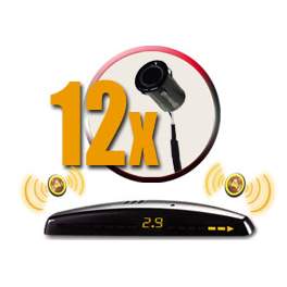 Система контроля слепых зон ParkMaster BS6651 Black