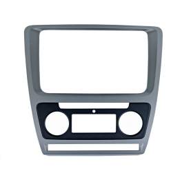 Переходная рамка SKODA Octavia 04-12 для Intro CHR-8676 Silver (Clima), 2-DIN (RSC-8676A-SL)