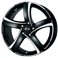 Alutec Shark 8x18 / 5x120 ET35 DIA72,6 Racing black polished
