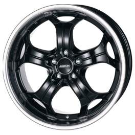 Alutec Boost 9x20/5x114.3 ET35 D76.1 Diamant black with stainless steel lip