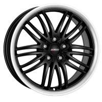 Alutec BlackSun 8,5x18 / 5x115 ET40 DIA70,2 Racing Black Lip Polished