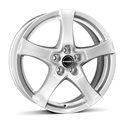 Borbet F 7x17/5x110 ET38 D72.5 Brilliantsilber-Lackiert