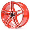 Borbet XRT 8x18/5x114.3 ET35 D72.5 Red Front Polished
