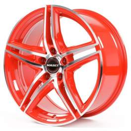 Borbet XRT 8x18/5x120 ET30 D72.5 Red Front Polished