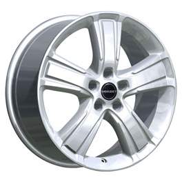 Borbet MA 7.5x17/5x114.3 ET50 D72.5 Brilliantsilber-Lackiert