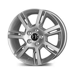 FR replica V460 7.5x17/5x108 ET50 D63.4 Silver