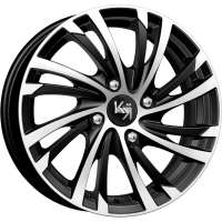 K&K Мейола 6x15 / 4x100 ET45 DIA54,1 Алмаз черный