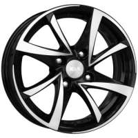 K&K Игуана 6,5x16 / 5x108 ET48 DIA63,35 Алмаз черный