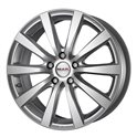 MAK Iguan 7x17/5x100 ET45 D54.1 Hyper Silver