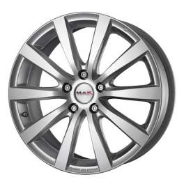 MAK Iguan 7x17/5x100 ET45 D54.1 Hyper Silver