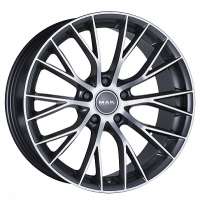 MAK Munchen 8,5x19 / 5x108 ET42 DIA63,4 Gun Metallic - Mirror Face
