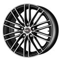 MAK Rapide 6.5x15/4x98 ET35 D58.1 Ice Black
