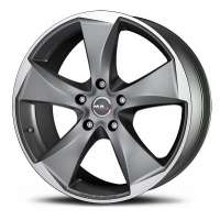 MAK Raptor5 9,5x20 / 5x120 ET20 DIA72,6 Graphite Mirror Face