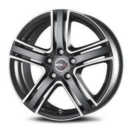 MAK Tuono 8x18/5x114.3 ET55 D76 Ice Superdark