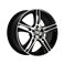 MSW 11 7x16 / 5x108 ET40 DIA73,1 Gross Black Full Polished